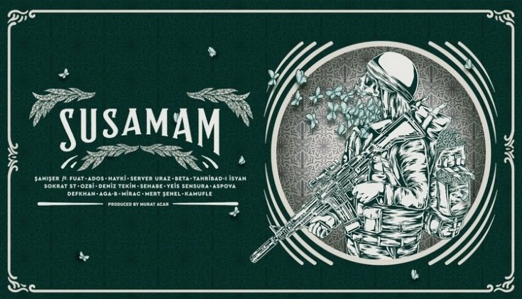 20 müzisyen bir araya gelerek 'Susamam' demişti: 'Korkacak kadar vicdansız değiliz' 20 müzisyen bir araya gelerek 'Susamam' demişti: 'Korkacak kadar vicdansız değiliz'