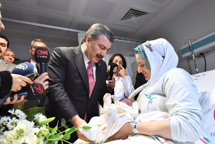 2019'un ilk bebeği İstanbul'da dünyaya geldi