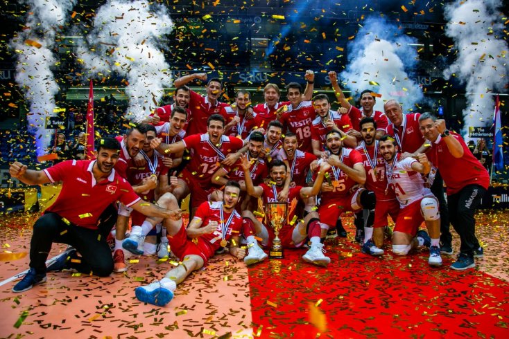 A Milli Erkek Voleybol Takımı Avrupa Şampiyonu oldu A Milli Erkek Voleybol Takımı Avrupa Şampiyonu oldu