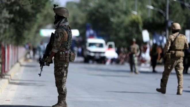 Afganistan Cumhurbaşkanı Gani'nin mitinginde bombalı saldırı