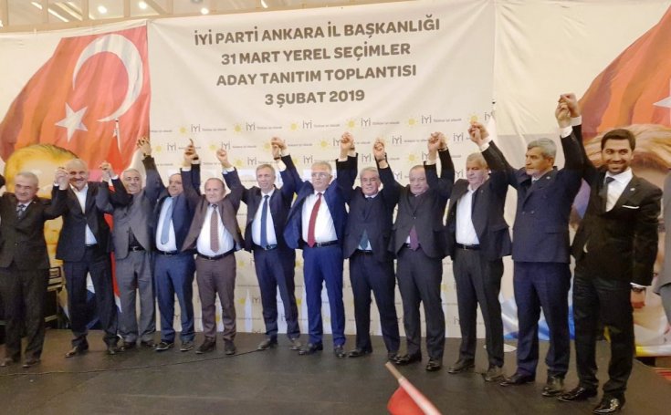 Ankara Büyükşehir Belediye Başkan adayı Yavaş, İYİ Parti'nin aday tanıtım toplantısına katıldı