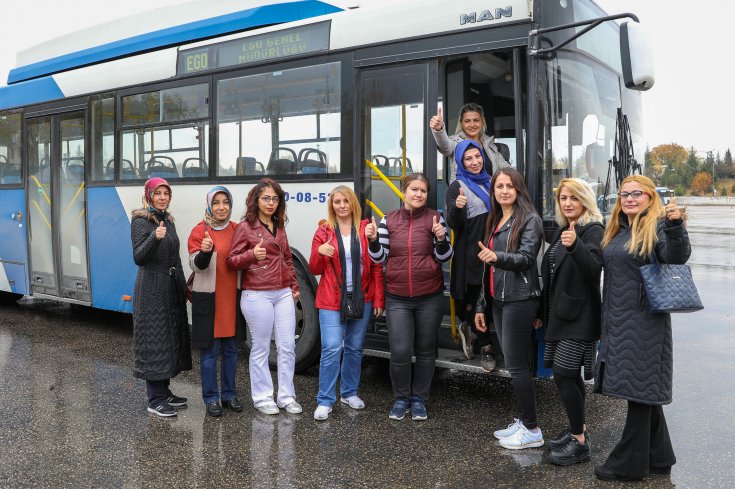 Ankara'da toplu ulaşıma kadın eli değecek