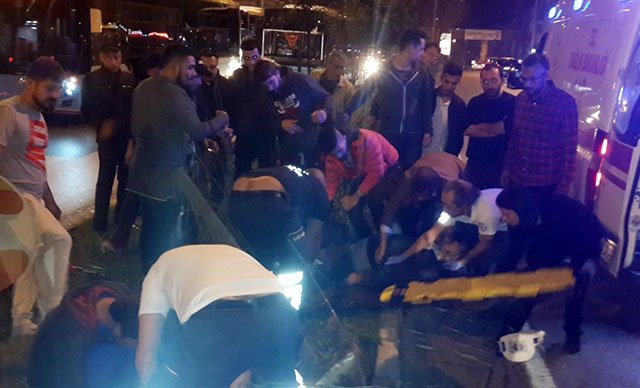 Antalya'da motosiklet kazası: 1 ölü, 1 yaralı