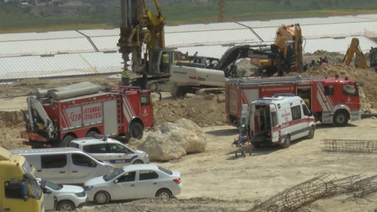 Başakşehir'de inşaatta göçük: 1 işçi hayatını kaybetti