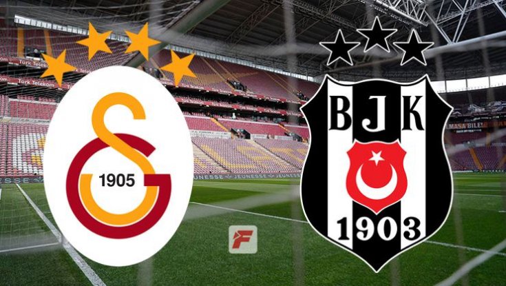 Beşiktaş ve Galatasaray 19.00'da karşı karşıya gelecek