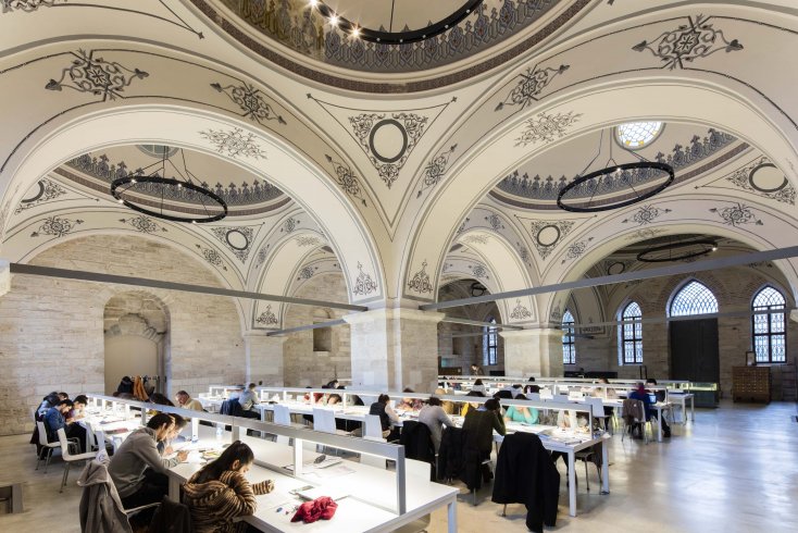 Beyazıt Kütüphanesi, dünyanın en güzel 10 modern kütüphanesi arasında yer aldı Beyazıt Kütüphanesi, dünyanın en güzel 10 modern kütüphanesi arasında yer aldı