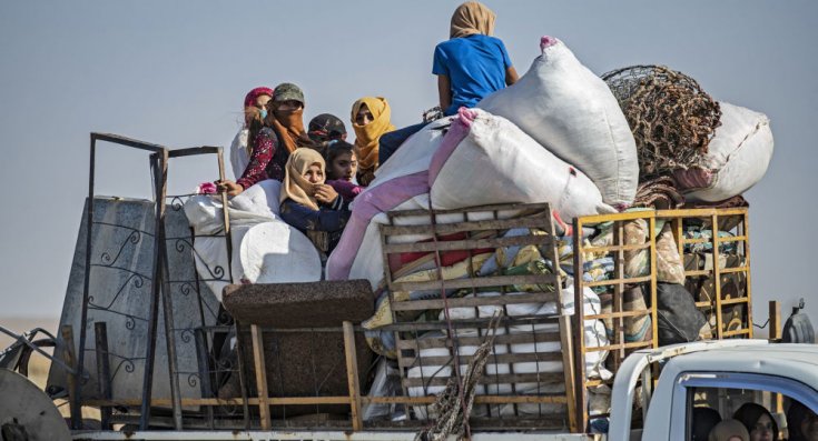 BM: Suriye'nin kuzeydoğusunda evlerini terk edenlerin sayısı 400 bini aşabilir