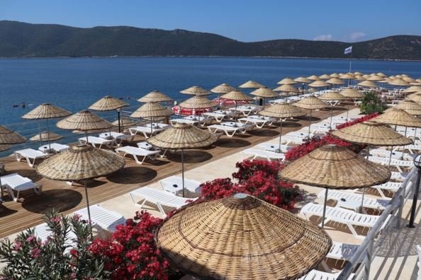 Bodrum Halk PlajÄ± aÃ§Ä±ldÄ± ile ilgili gÃ¶rsel sonucu