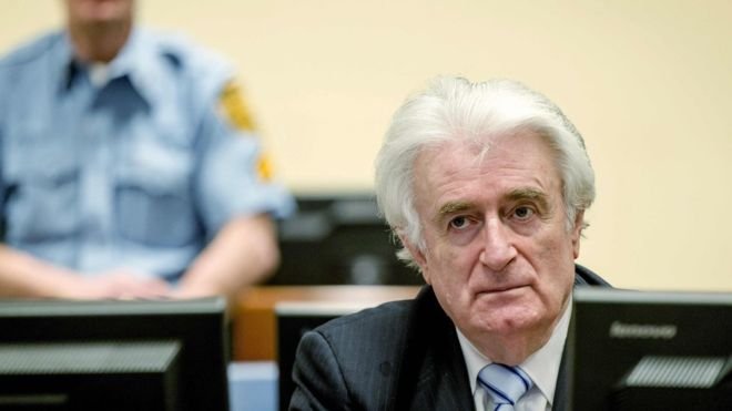 'Bosna kasabı' Radovan Karadzic'in cezası 40 yıldan müebbete yükseltildi