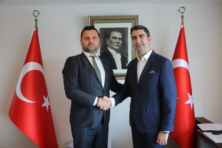 Bosna Sancak Derneği'nden Kartal Belediye Başkanı Yüksel'e ziyaret