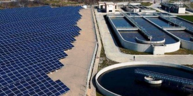 Çanakkale'nin atık suları, güneş enerjisiyle arıtılıyor Çanakkale'nin atık suları, güneş enerjisiyle arıtılıyor