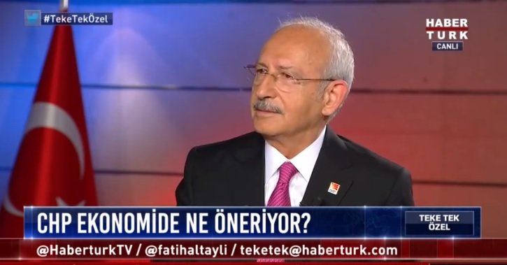 CHP lideri Kılıçdaroğlu; "Dine, kimliğe ve yaşam tarzına saygı duyan bir eksendeyiz'