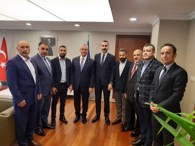 CHP Sultanbeyli ilçe yönetiminden İBB Genel Sekreteri Yavuz Erkut'a ziyaret