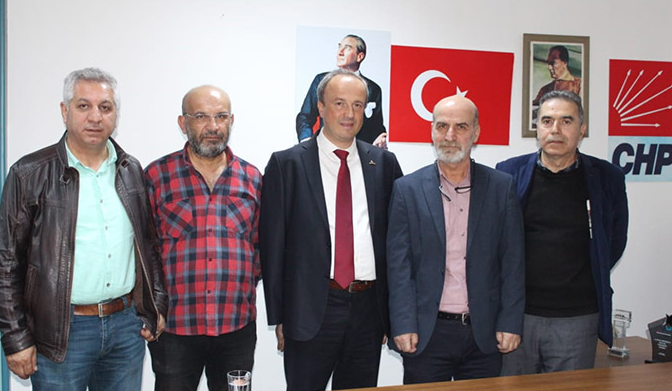 CHP'nin Avcılar adayı Turan Hançerli, Sendika Başkanları ile bir araya geldi CHP'nin Avcılar adayı Turan Hançerli, Sendika Başkanları ile bir araya geldi