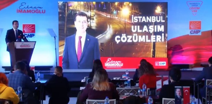 CHP'nin İstanbul Adayı Ekrem İmamoğlu ulaşım çözümlerini açıkladı