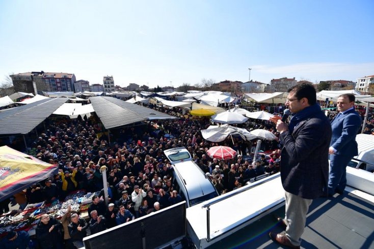 CHP'nin İstanbul Büyükşehir adayı İmamoğlu: Sizi 19. yüzyılın aklıyla yönetmek haksızlık