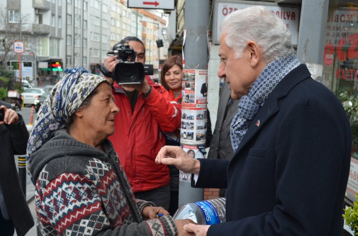 CHP'nin Şişli adayı Keskin'den Mecidiyeköy ve Gülbahar Mahallelerine ziyaret