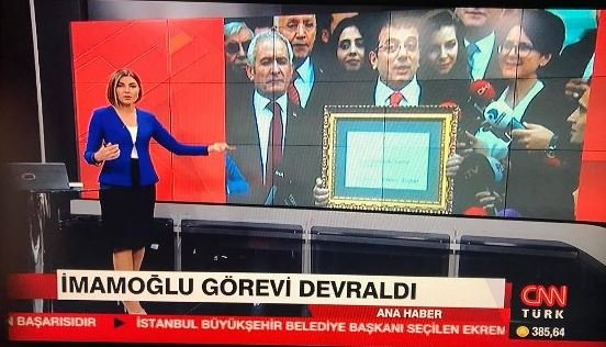 CNN Türk'te 'mazbata hatası'nın faturası spikere kesildi CNN Türk'te 'mazbata hatası'nın faturası spikere kesildi