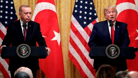 Cumhurbaşkanı Erdoğan, Trump ile görüştü