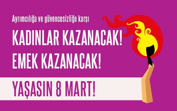 DİSK'ten '8 Mart Dünya Emekçi Kadınlar Günü' çağrısı