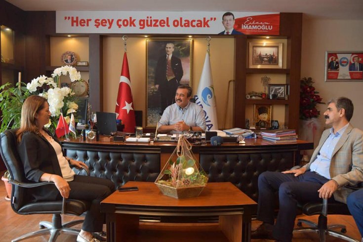 DİSK’ten 'işçi dostu' Çukurova Belediye Başkanı Çetin’e teşekkür ziyareti