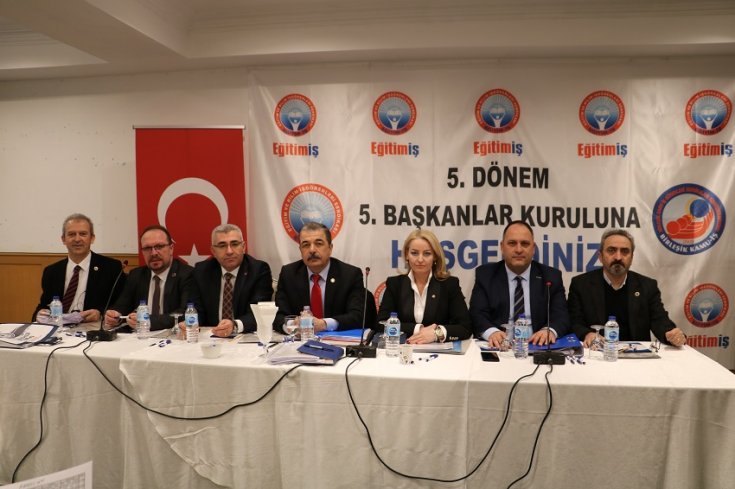 Eğitim İş 5. Başkanlar Kurulu Ankara'da yapıldı