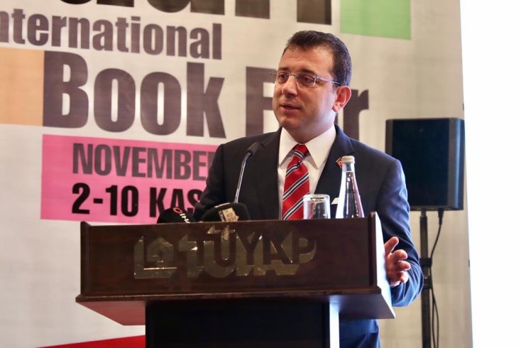 Ekrem İmamoğlu 38. Uluslararası İstanbul Kitap Fuarı'nın açılışını gerçekleştirdi