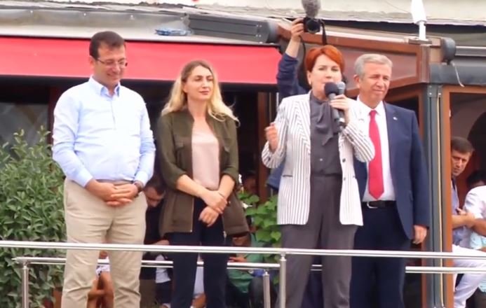 Ekrem İmamoğlu Çatalca'da Meral Akşener ve Mansur Yavaş'la birlikte miting yaptı