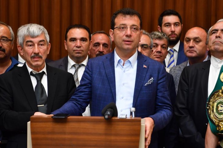 Ekrem İmamoğlu 'Demokrat ülkücüler'le buluştu