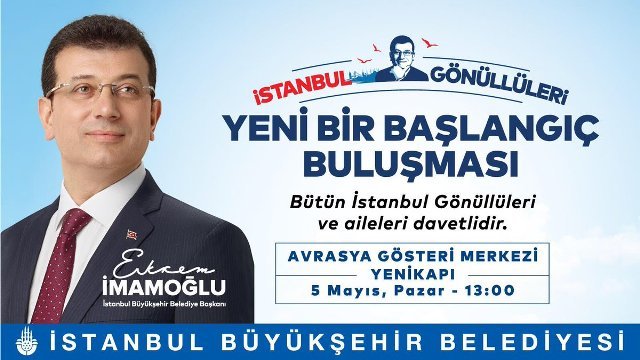 Ekrem İmamoğlu 'İstanbul Gönüllüleri' ile buluşuyor