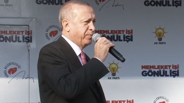 Erdoğan: Mevki makam verirken iyiydi, ama sen gel biraz dinlen dediğimizde bizim trenden inip başka trene bindiler