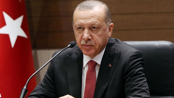 Erdoğan: Yaptırım tehdidi Türkiye’yi haklı davasından vazgeçiremeyecek