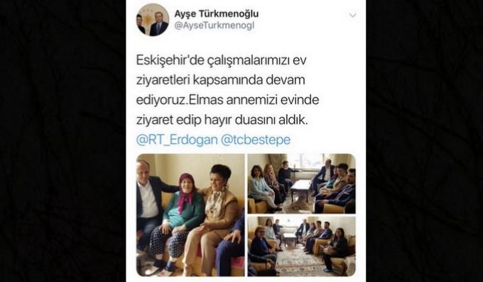 Seçim çalışması yapan Erdoğan’ın başdanışmanı, 'ev ziyareti'ne gittim' dedi, kendi evi çıktı!