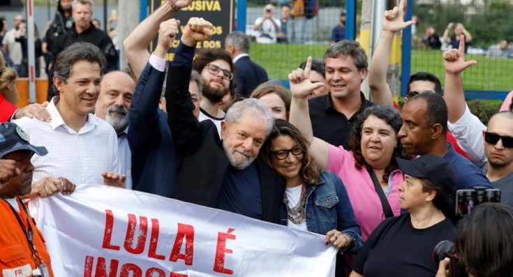Eski Brezilya Devlet Başkanı Lula tahliye edildi: Bir fikri öldürmeye çalıştılar ancak fikirler öldürülemez