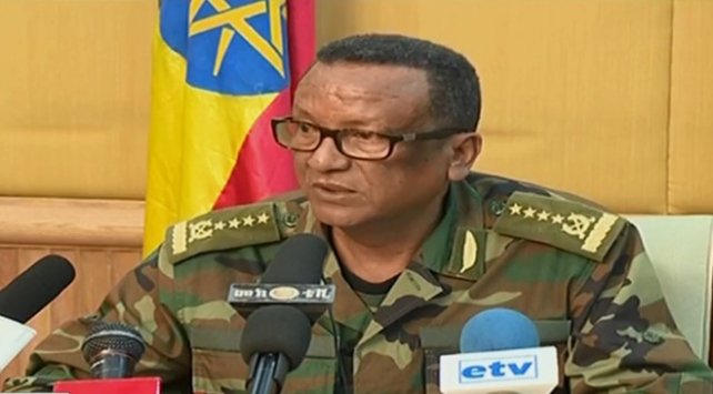 Etiyopya genelkurmay başkanı korumaları tarafından öldürüldü