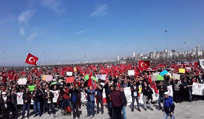 EYT’liler Maltepe Mitinginde buluştu