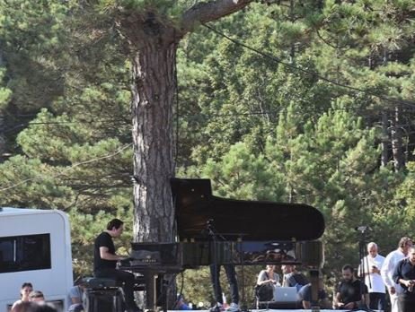 Fazıl Say Kaz Dağları'nda konser verdi: 'Yaşatmaktan yana olmalıyız'