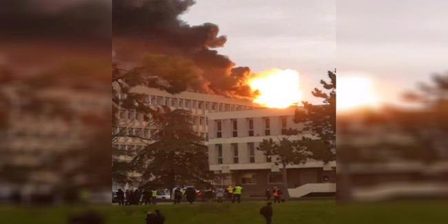Fransa'da üniversite kampüsünde patlama