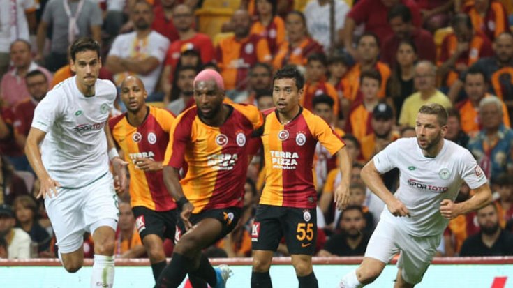 Galatasaray, Konyaspor'la 1-1 berabere kaldı Galatasaray, Konyaspor'la 1-1 berabere kaldı