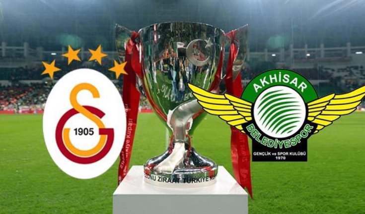 Galatasaray ve Akhisarspor Ziraat Türkiye Kupası için karşı karşıya geliyor