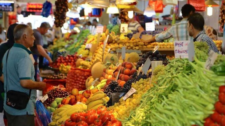 Gıda fiyatlarındaki yıllık enflasyon yüzde 36 arttı