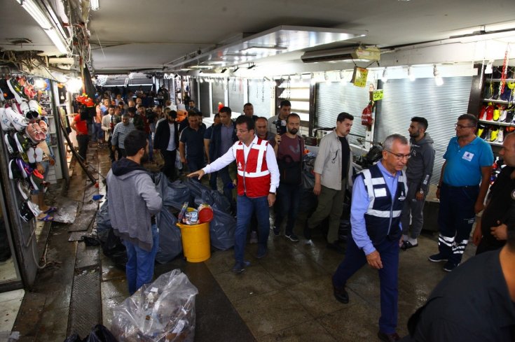 İBB’den Eminönü’nde su baskınlarına karşı yeni çözüm