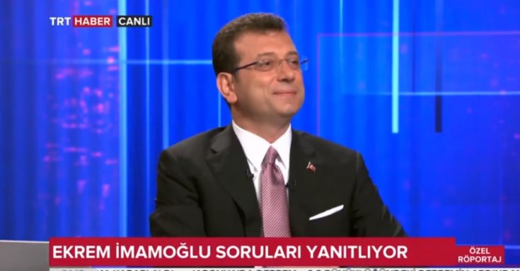 İBB'nin seçilmiş başkanı Ekrem İmamoğlu TRT Haber'de Canlı yayınında: Sn. Vali Bey bütün bilboardlara israf yapmadığınıza dair afişleri siz mi astırdınız? İBB'nin seçilmiş başkanı Ekrem İmamoğlu TRT Haber'de Canlı yayınında: Sn. Vali Bey bütün bilboardlara israf yapmadığınıza dair afişleri siz mi astırdınız?