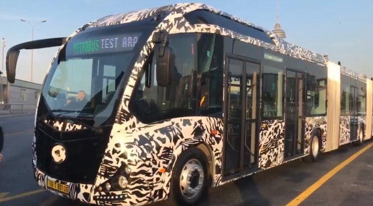 İmamoğlu yeni nesil yerli metrobüs testinde