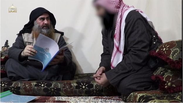 IŞİD lideri Bağdadi'nin elinde 'Türkiye Vilayeti' belgesi!