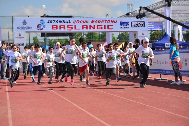 İstanbul çocuk maratonu 22 Eylül'de Maltepe Sahili'nde