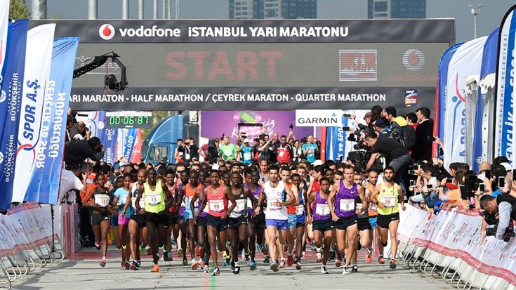 İstanbul Yarı Maratonu pazar günü koşulacak