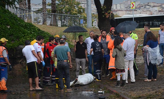İstanbul'da yağış can aldı: 1 kişi öldü