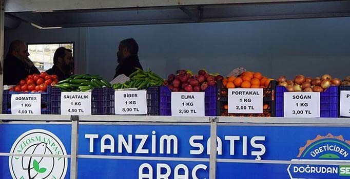 İstanbullular, tanzim satış noktalarından en çok domates aldı