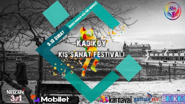 Kadıköy'de Kış Sanat Festivali başlıyor